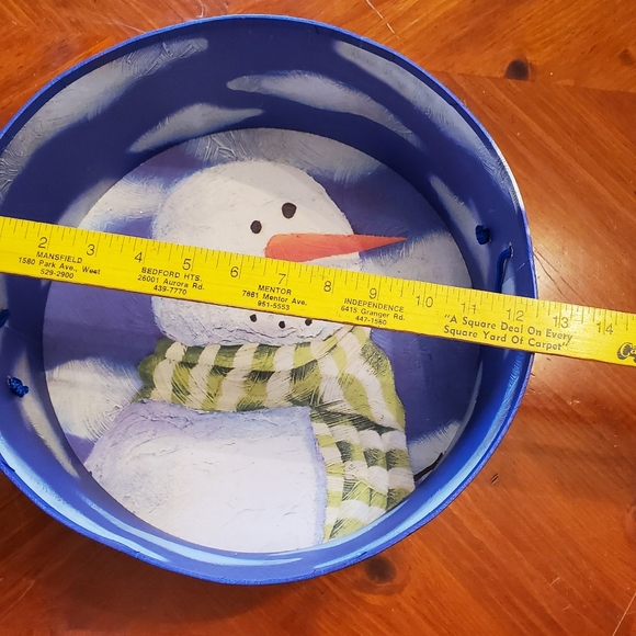 SNOWMAN Hat Box - Picture 3 of 7